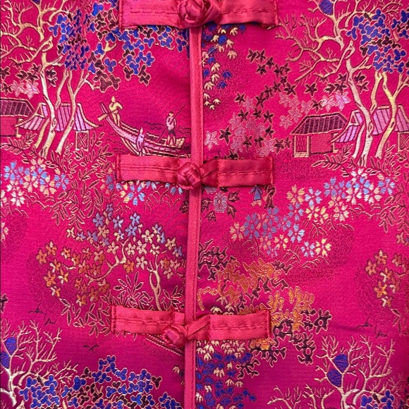 Old Navy Vibrant pink Patterned Jacket - Picture 3 of 5